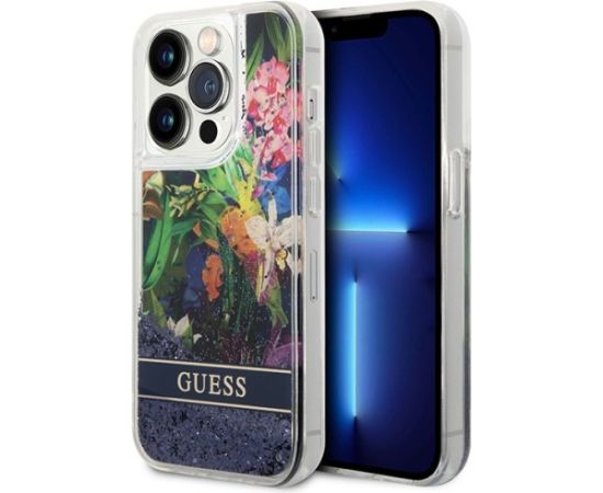 Guess GUHCP14XLFLSB Aizmugurējais Apvalks Priekš Apple iPhone 14 Pro Max