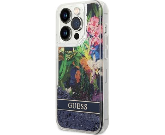 Guess GUHCP14XLFLSB Aizmugurējais Apvalks Priekš Apple iPhone 14 Pro Max