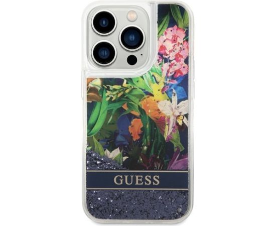 Guess GUHCP14XLFLSB Aizmugurējais Apvalks Priekš Apple iPhone 14 Pro Max