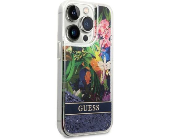 Guess GUHCP14XLFLSB Aizmugurējais Apvalks Priekš Apple iPhone 14 Pro Max