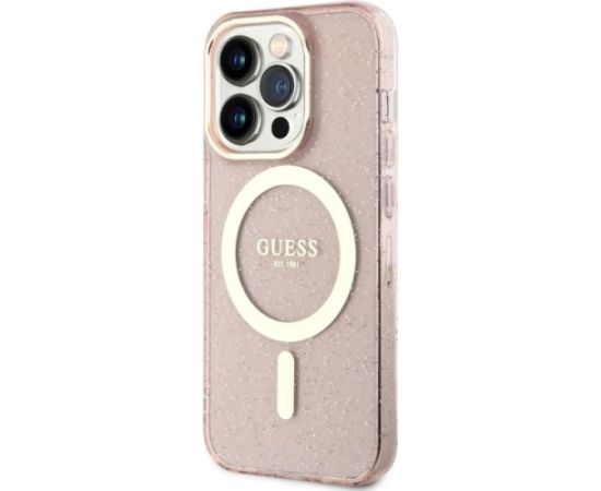 Guess GUHMP14XHCMCGP Aizmugurējais Apvalks Priekš Apple iPhone 14 Pro Max