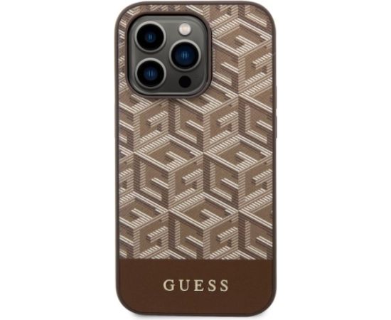 Guess GUHMP14XHGCFSEW Aizmugurējais Apvalks Priekš Apple iPhone 14 Pro Max