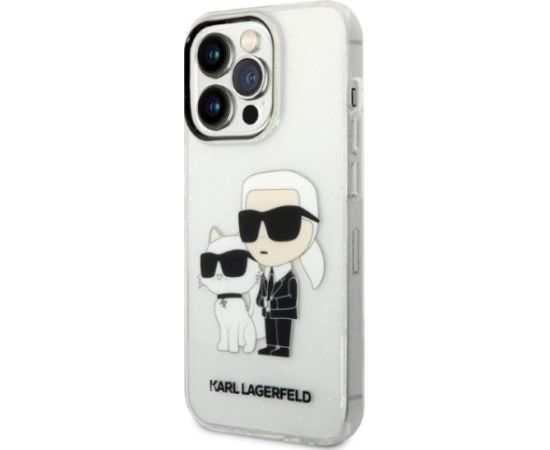 Karl Lagerfeld KLHCP14LHNKCTGT Aizmugurējais Apvalks Priekš Apple iPhone 14 Pro