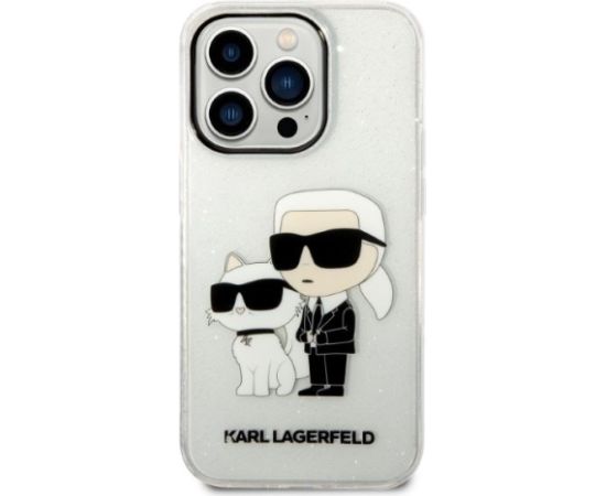 Karl Lagerfeld KLHCP14LHNKCTGT Aizmugurējais Apvalks Priekš Apple iPhone 14 Pro