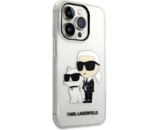 Karl Lagerfeld KLHCP14LHNKCTGT Aizmugurējais Apvalks Priekš Apple iPhone 14 Pro