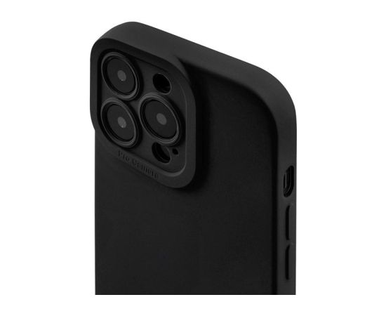 Fusion Softy прочный силиконовый чехол для Apple iPhone 15 Plus черный
