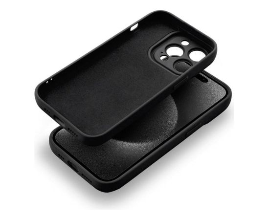 Fusion Softy прочный силиконовый чехол для Apple iPhone 15 Plus черный