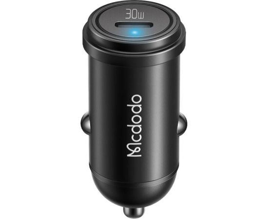 Mcdodo CC-7491 car charger, 1x USB-C, 30W (black)