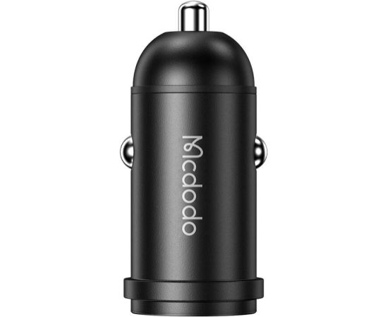 Mcdodo CC-7491 car charger, 1x USB-C, 30W (black)