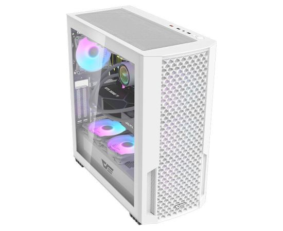 Computer case Darkflash DF2100 + 4 ARGB fans (white)