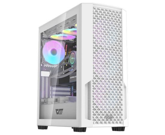 Computer case Darkflash DF2100 + 4 ARGB fans (white)