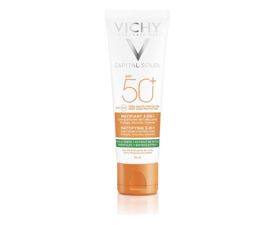 Vichy Capital Soleil Mattifying 3-In-1 SPF50+ 50ml