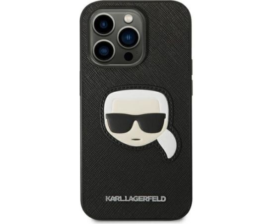 Karl Lagerfeld KLHCP14LSAPKHK Aizmugurējais Apvalks Priekš Apple iPhone 14 Pro