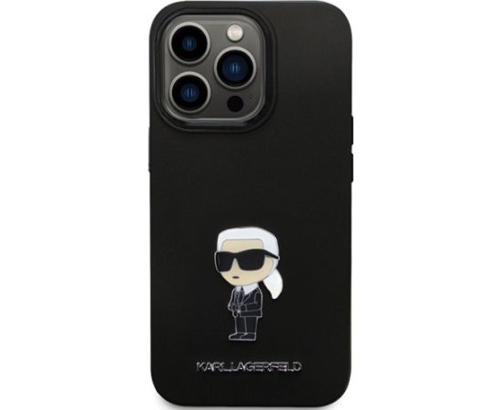 Karl Lagerfeld KLHCP14LSMHKNPK Aizmugurējais Apvalks Priekš Apple iPhone 14 Pro