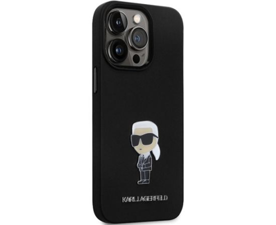 Karl Lagerfeld KLHCP14LSMHKNPK Aizmugurējais Apvalks Priekš Apple iPhone 14 Pro