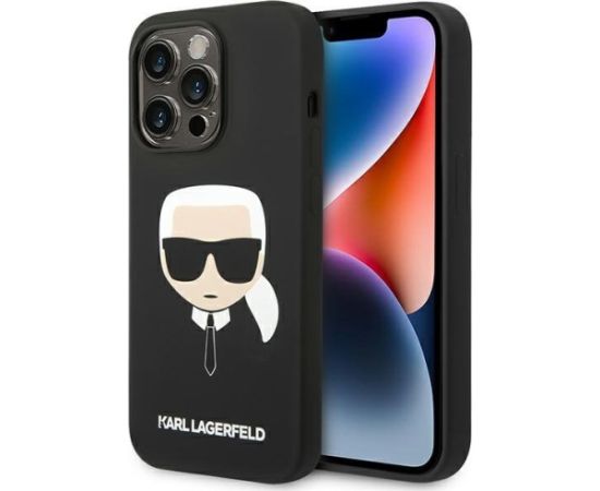 Karl Lagerfeld KLHCP14XSLKHBK Aizmugurējais Apvalks Priekš Apple iPhone 14 Pro Max