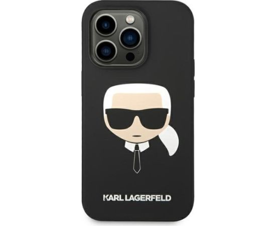 Karl Lagerfeld KLHCP14XSLKHBK Aizmugurējais Apvalks Priekš Apple iPhone 14 Pro Max