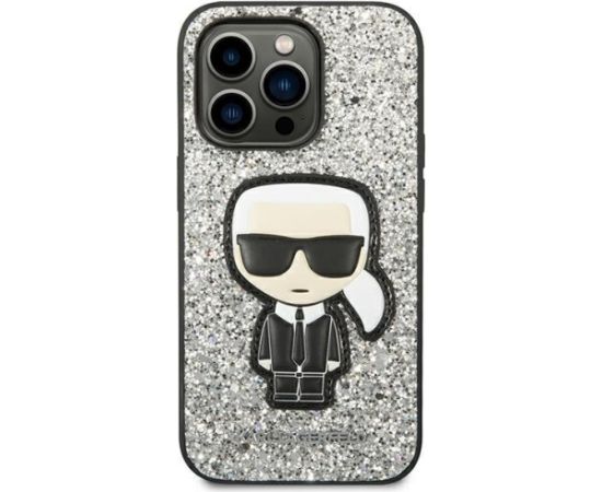 Karl Lagerfeld KLHCP14XGFKPG Aizmugurējais Apvalks Priekš Apple iPhone 14 Pro Max