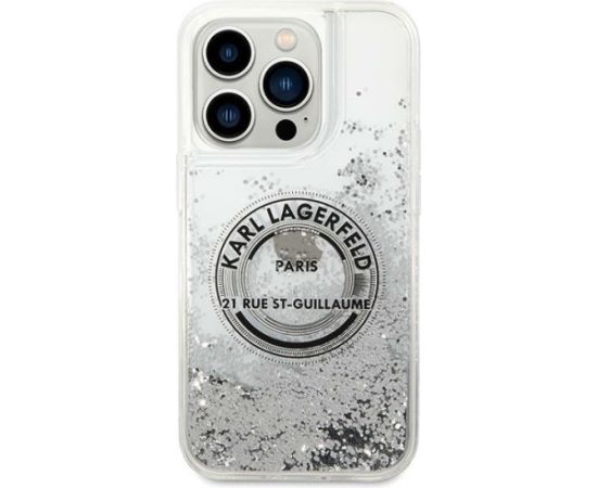 Karl Lagerfeld KLHCP14XLCRSGRS Aizmugurējais Apvalks Priekš Apple iPhone 14 Pro Max