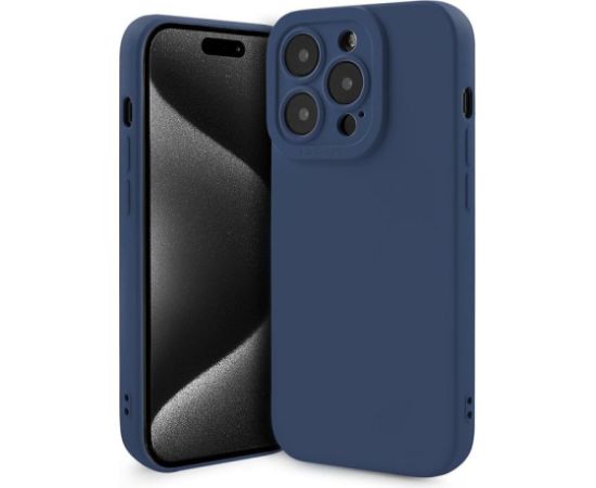 Fusion Softy izturīgs silikona aizsargapvalks Xiaomi Redmi Note 12 Pro+ zils