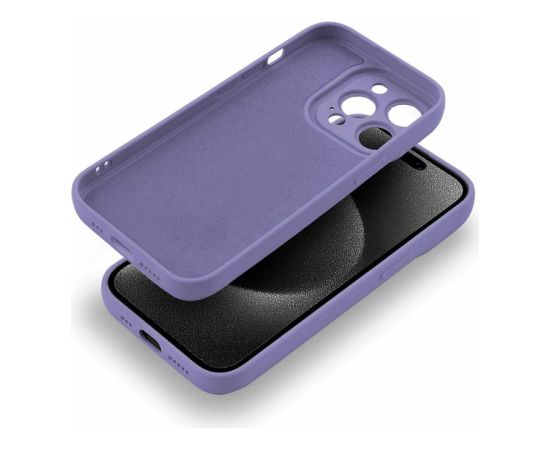 Fusion Softy прочный силиконовый чехол для Samsung A515 Galaxy A51 фиолетовый