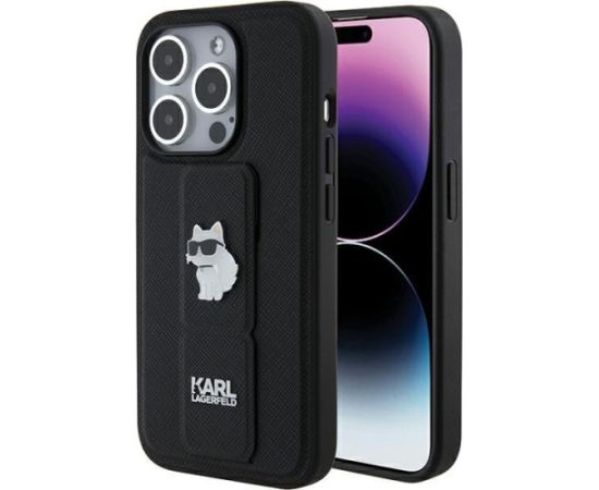 Karl Lagerfeld KLHCP15XGSACHPK Aizmugurējais Apvalks Priekš Apple iPhone 15 Pro Max