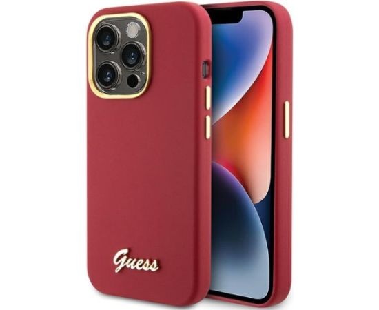 Guess GUHCP15LSMBSLM Aizmugurējais Apvalks Priekš Apple iPhone 15 Pro