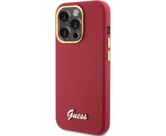 Guess GUHCP15LSMBSLM Aizmugurējais Apvalks Priekš Apple iPhone 15 Pro