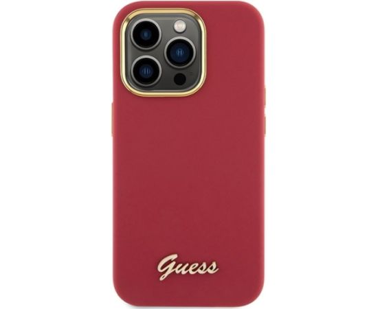 Guess GUHCP15LSMBSLM Aizmugurējais Apvalks Priekš Apple iPhone 15 Pro