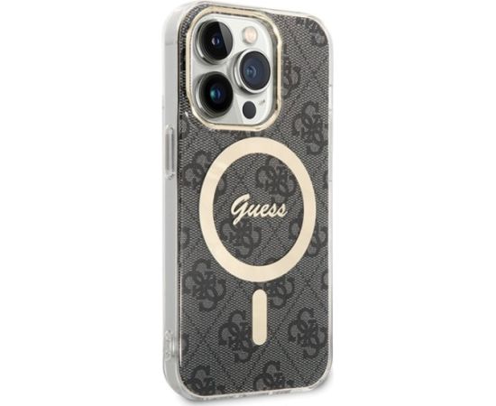 Guess GUHMP15LH4STK Aizmugurējais Apvalks Priekš Apple iPhone 15 Pro