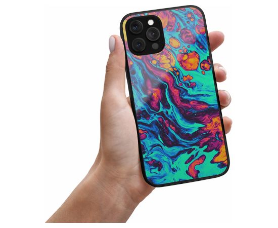 Fusion Print case силиконовый чехол для Apple iPhone 15 Pro (дизайн F1)