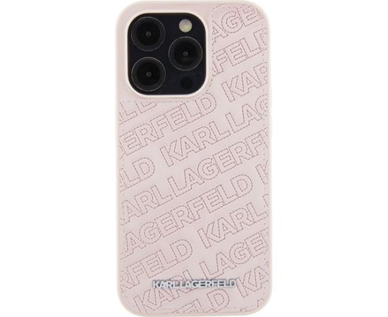 Karl Lagerfeld KLHCP15LPQKPMP Чехол для Apple iPhone 15 Pro