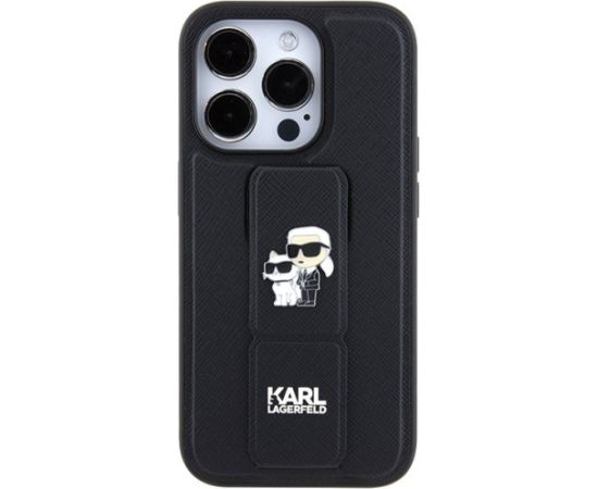 Karl Lagerfeld KLHCP15XGSAKCPK Aizmugurējais Apvalks Priekš Apple iPhone 15 Pro Max