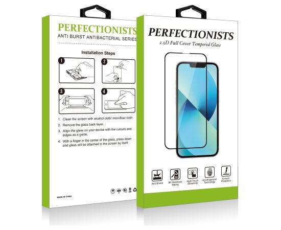 Tempered glass 2.5D Perfectionists Samsung S711 S23 FE black