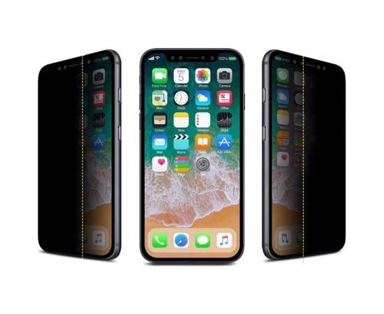 Защитное стекло дисплея Full Privacy Apple iPhone 15 Pro Max черное