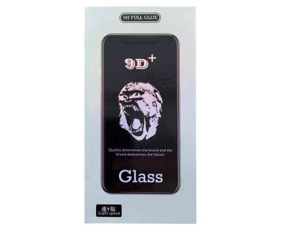 Защитное стекло дисплея 9D Gorilla Apple iPhone 15 Plus черное