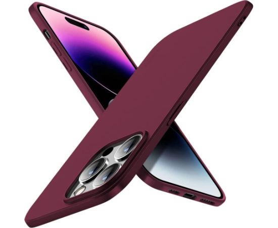 Чехол X-Level Guardian Apple iPhone 15 Pro Max бордовый