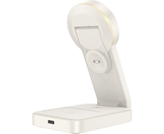 Wireless charger Hoco CQ3 3-in-1 white