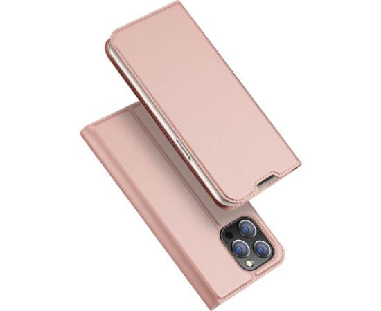 Чехол Dux Ducis Skin Pro Apple iPhone 15 Pro розовое золото