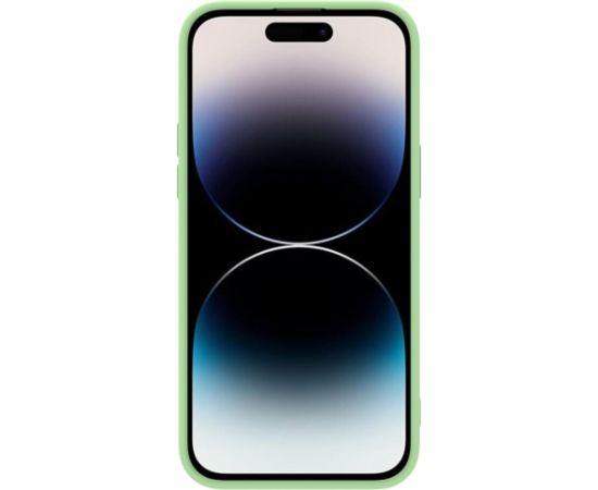 Чехол Nillkin CamShield Silky Magnetic Silicone Apple iPhone 14 Pro Max светло-зелёный