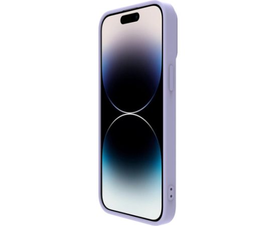 Чехол Nillkin CamShield Silky Magnetic Silicone Apple iPhone 14 Pro светло-фиолетовый