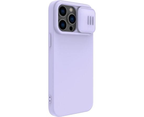 Case Nillkin CamShield Silky Magnetic Silicone Apple iPhone 14 light purple