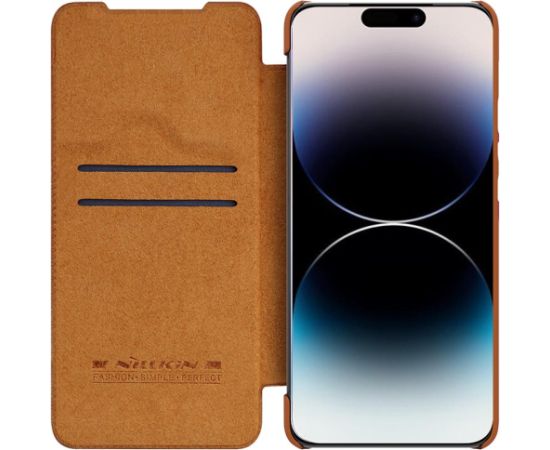 Case Nillkin Qin Pro Leather Samsung S916 S23 Plus 5G brown