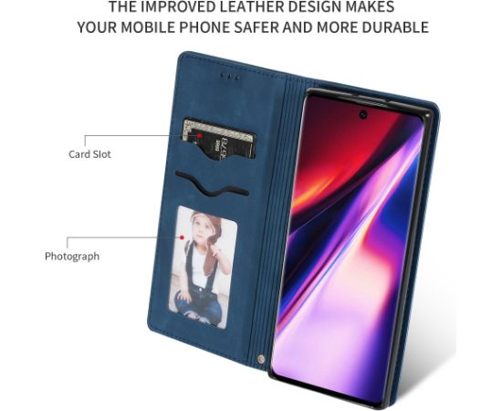 Case Business Style Xiaomi Redmi Note 12S dark blue