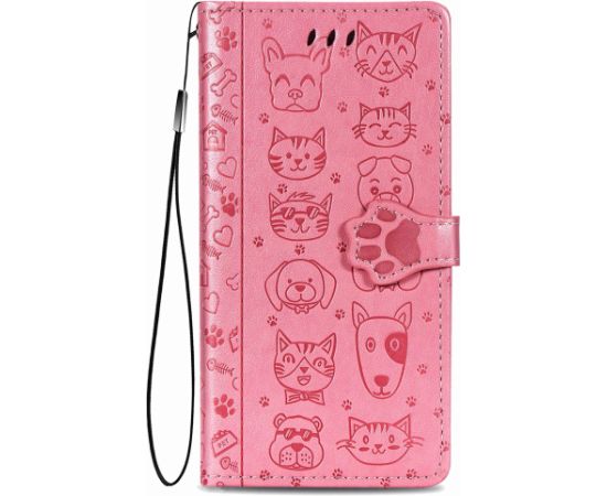 Case Cat-Dog Samsung A245 A24 4G/A246 A24 5G rose