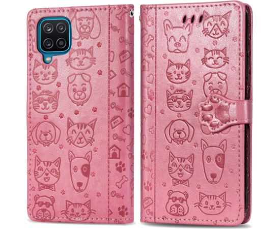 Case Cat-Dog Samsung A245 A24 4G/A246 A24 5G rose