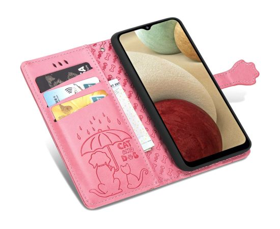 Case Cat-Dog Samsung A245 A24 4G/A246 A24 5G rose