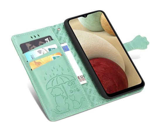 Case Cat-Dog Samsung A145 A14 4G/A146 A14 5G green