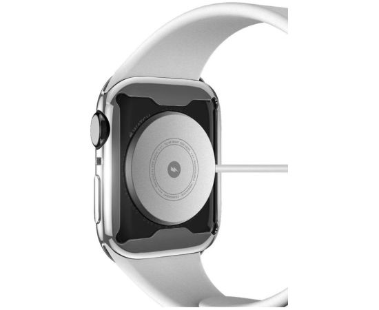 Защитное стекло дисплея/накладка Dux Ducis Samo Apple Watch 44mm серебристoe