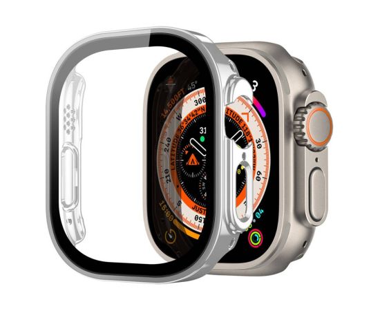 Tempered glass case Dux Ducis Hamo Apple Watch Ultra 49mm silver